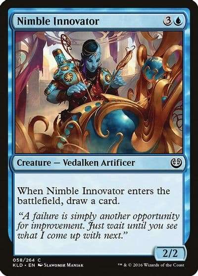 Nimble Innovator Kaladesh Magic card