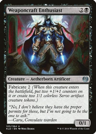 Weaponcraft Enthusiast Kaladesh Magic card
