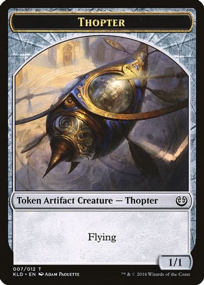 Thopter Token 007 Kaladesh Magic card