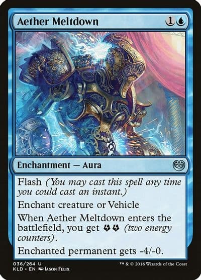 Aether Meltdown Kaladesh Magic card
