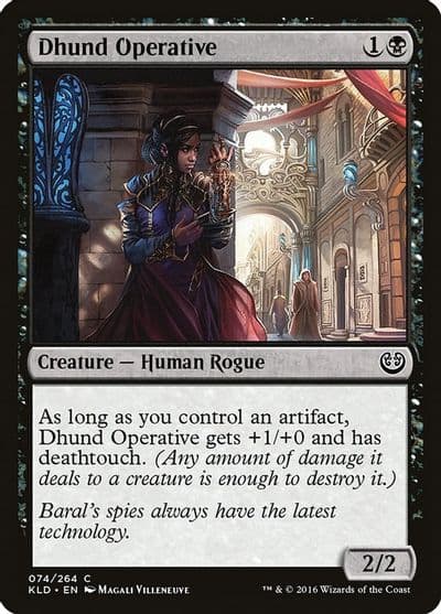 Dhund Operative Kaladesh Magic card