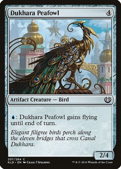 Dukhara Peafowl Kaladesh Magic card