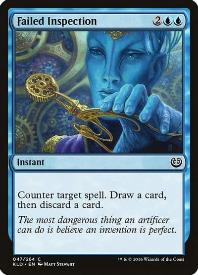 Failed Inspection Kaladesh Magic card