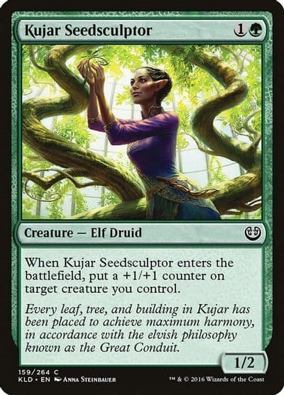 Kujar Seedsculptor Kaladesh Magic card