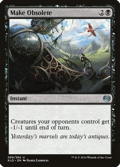 Make Obsolete Kaladesh Magic card