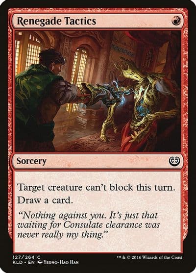 Renegade Tactics Kaladesh Magic card