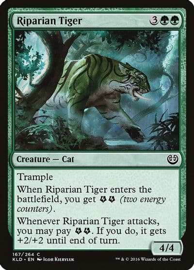 Riparian Tiger Kaladesh Magic card