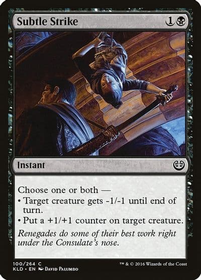 Subtle Strike Kaladesh Magic card