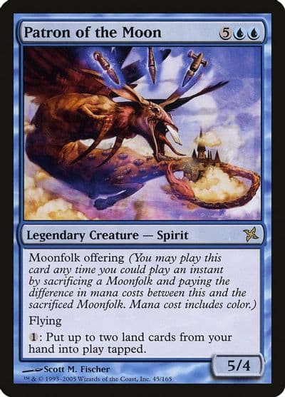 Patron of the Moon Betrayers of Kamigawa Magic card