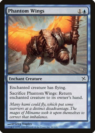 Phantom Wings Betrayers of Kamigawa Magic card