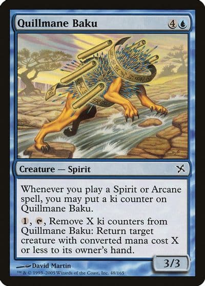 Quillmane Baku Betrayers of Kamigawa Magic card