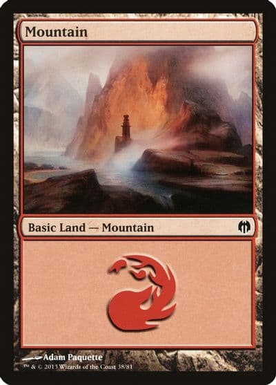 Mountain 38 Duel Decks: Heroes vs. Monsters Magic card