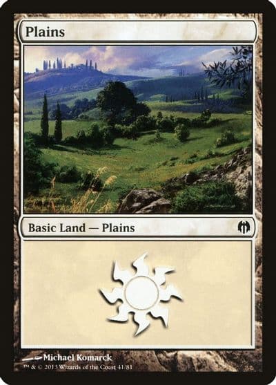 Plains 41 Duel Decks: Heroes vs. Monsters Magic card