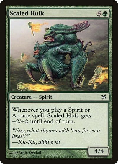 Scaled Hulk Betrayers of Kamigawa Magic card