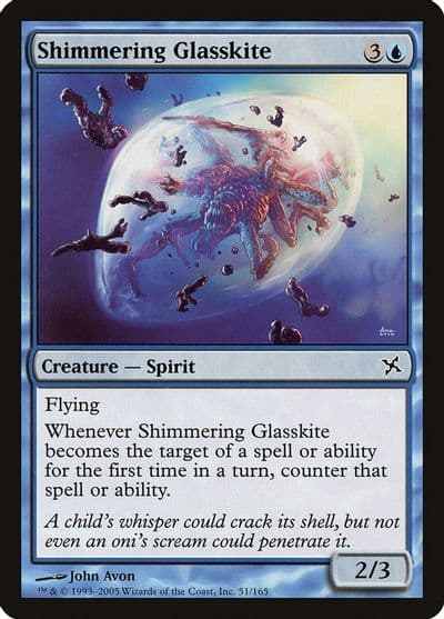 Shimmering Glasskite Betrayers of Kamigawa Magic card