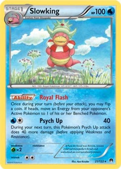 Slowking (XY BREAKpoint) Deck Exclusives Pokemon card