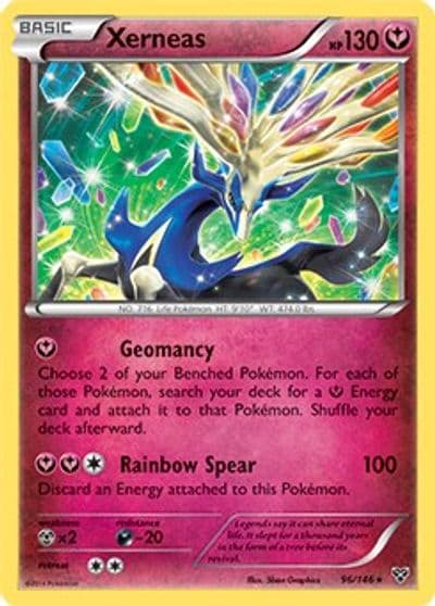 Xerneas (Cracked Ice Holo) Deck Exclusives Pokemon card