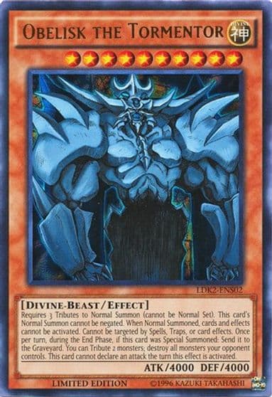 Obelisk the Tormentor Legendary Decks II Yu-Gi-Oh! card