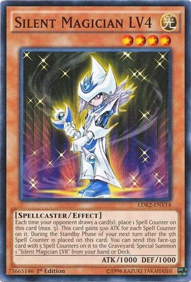 Silent Magician LV4 Legendary Decks II Yu-Gi-Oh! card