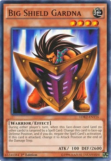 Big Shield Gardna Legendary Decks II Yu-Gi-Oh! card