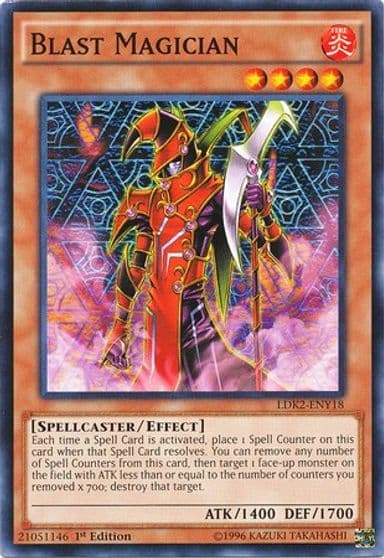 Blast Magician Legendary Decks II Yu-Gi-Oh! card