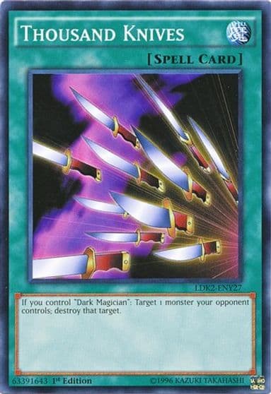 Thousand Knives Legendary Decks II Yu-Gi-Oh! card
