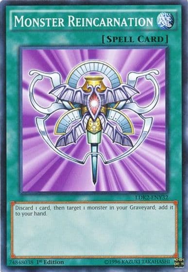 Monster Reincarnation Legendary Decks II Yu-Gi-Oh! card