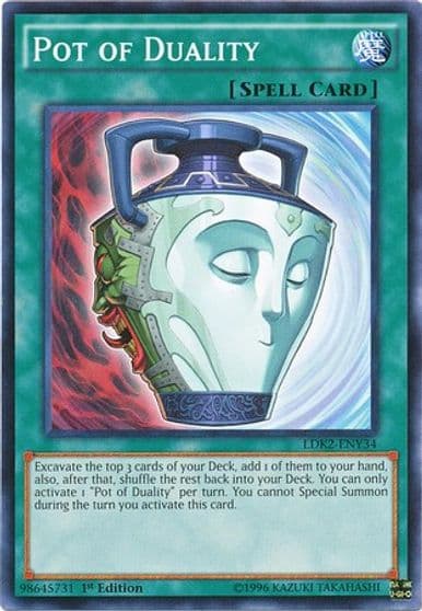 Pot of Duality Legendary Decks II Yu-Gi-Oh! card