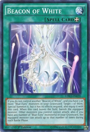Beacon of White Legendary Decks II Yu-Gi-Oh! card