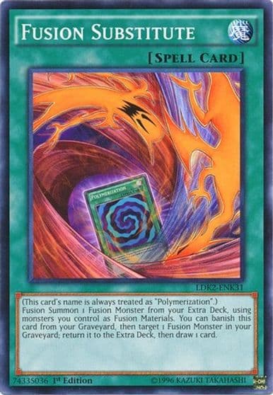 Fusion Substitute Legendary Decks II Yu-Gi-Oh! card