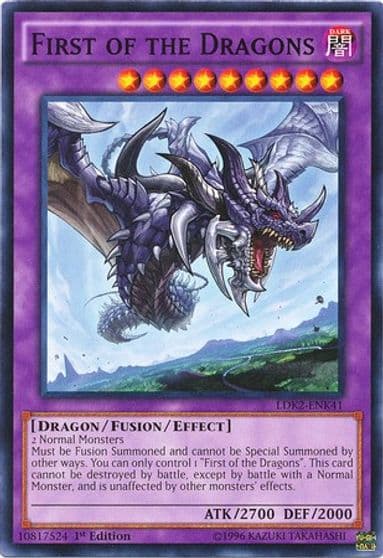 First of the Dragons Legendary Decks II Yu-Gi-Oh! card