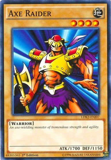 Axe Raider Legendary Decks II Yu-Gi-Oh! card