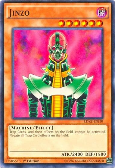 Jinzo Legendary Decks II Yu-Gi-Oh! card