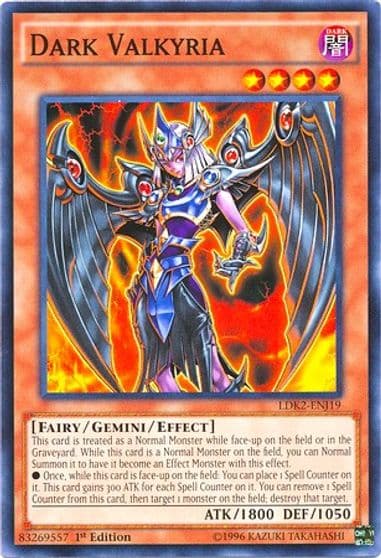 Dark Valkyria Legendary Decks II Yu-Gi-Oh! card
