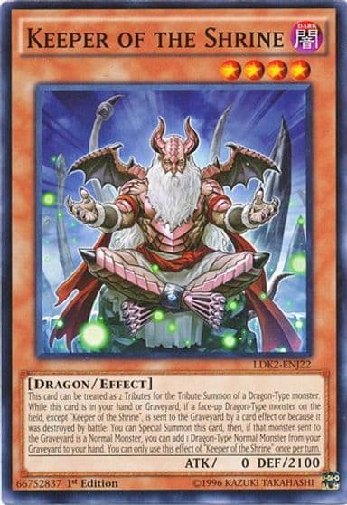 Keeper of the Shrine Legendary Decks II Yu-Gi-Oh! card