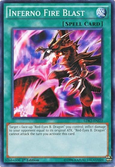 Inferno Fire Blast Legendary Decks II Yu-Gi-Oh! card