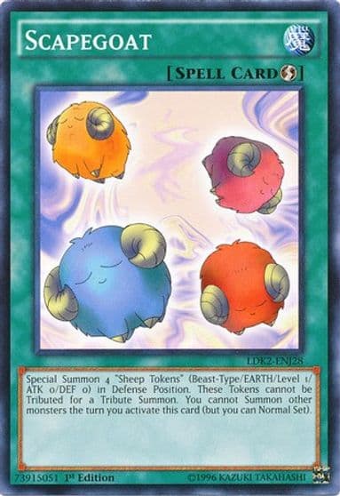 Scapegoat Legendary Decks II Yu-Gi-Oh! card