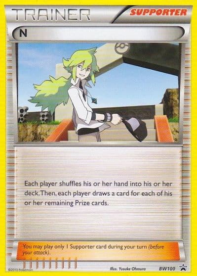 N (Supporter) - BW100 Deck Exclusives Pokemon card