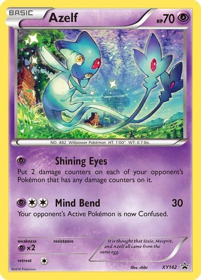 Azelf - XY142 XY Promos Pokemon card