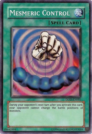 Mesmeric Control EU Dawn of Destiny Xbox Yu-Gi-Oh! card