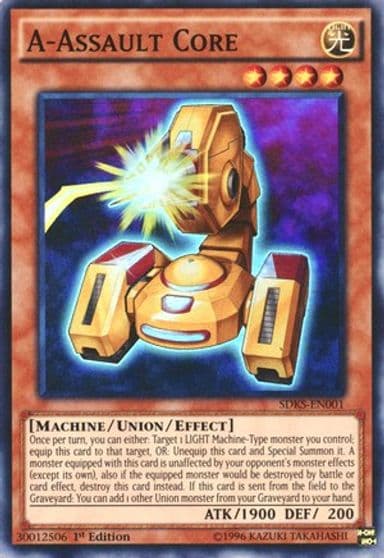 A Assault Core Structure Deck: Seto Kaiba Yu-Gi-Oh! card
