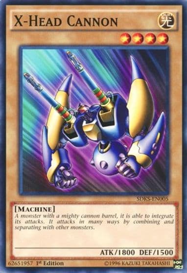 X Head Cannon Structure Deck: Seto Kaiba Yu-Gi-Oh! card