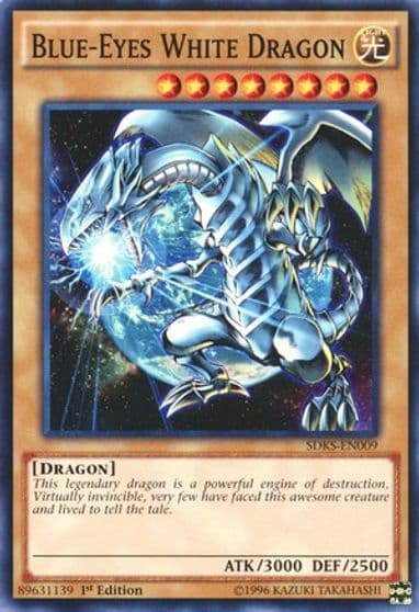 Blue Eyes White Dragon Structure Deck: Seto Kaiba Yu-Gi-Oh! card