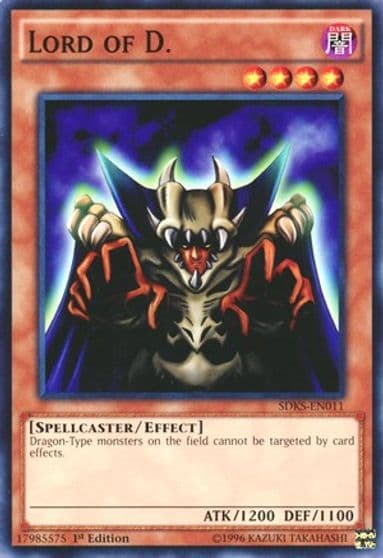 Lord of D Structure Deck: Seto Kaiba Yu-Gi-Oh! card