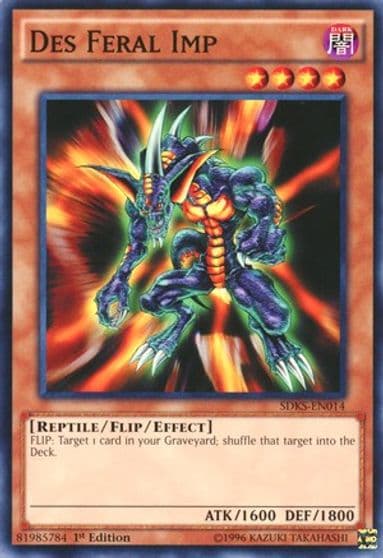 Des Feral Imp Structure Deck: Seto Kaiba Yu-Gi-Oh! card