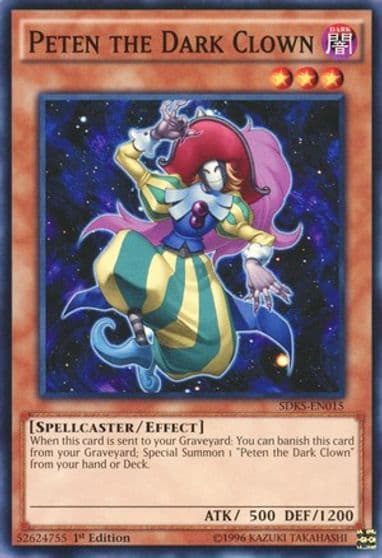 Peten the Dark Clown Structure Deck: Seto Kaiba Yu-Gi-Oh! card