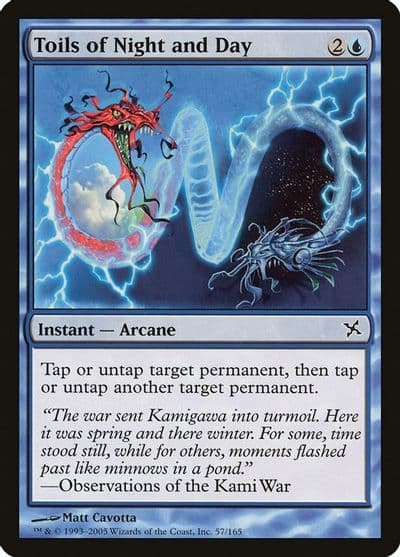 Toils of Night and Day Betrayers of Kamigawa Magic card