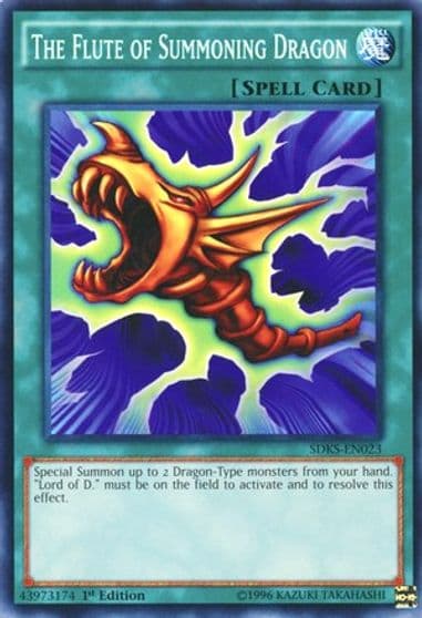 The Flute of Summoning Dragon Structure Deck: Seto Kaiba Yu-Gi-Oh! card