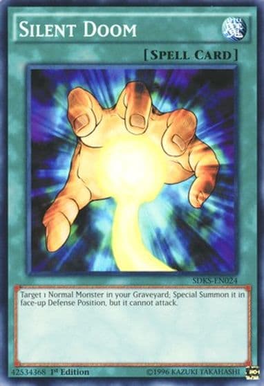 Silent Doom Structure Deck: Seto Kaiba Yu-Gi-Oh! card