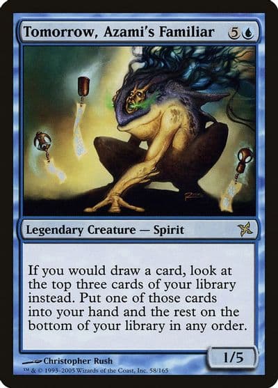 Tomorrow Azamis Familiar Betrayers of Kamigawa Magic card
